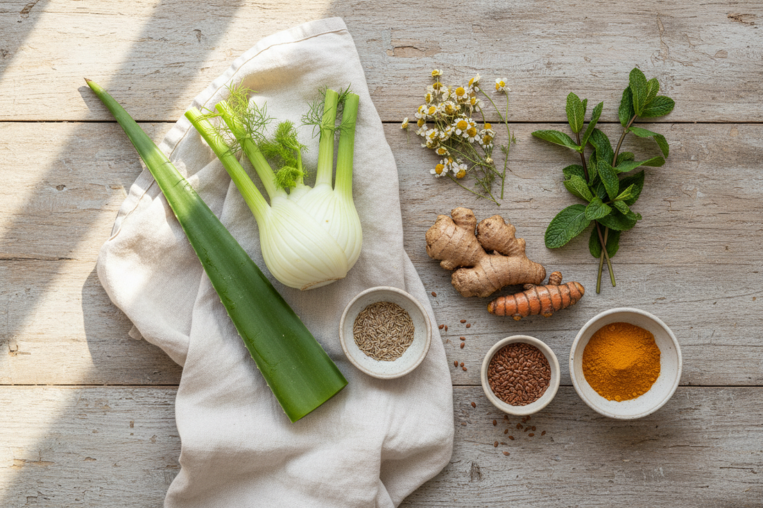 7 planten voor je darmen die je dagelijks kunt gebruiken